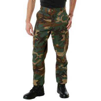 BDU Pants | Tactical Pants For Men | Woodland Camouflage