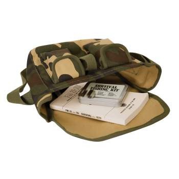 Canvas Ammo Utility Messenger Shoulder Bag