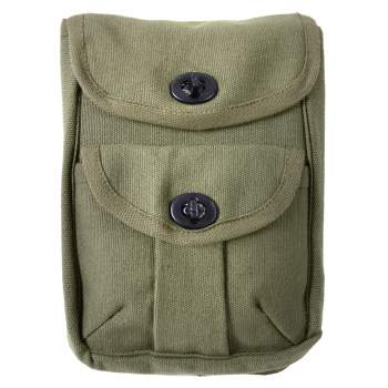 Canvas Two Pocket Ammo Utility Pouch