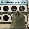 Packable Backpack Laundry Bag