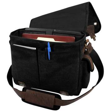 Vintage Canvas Trailblazer Laptop Messenger Shoulder Bag