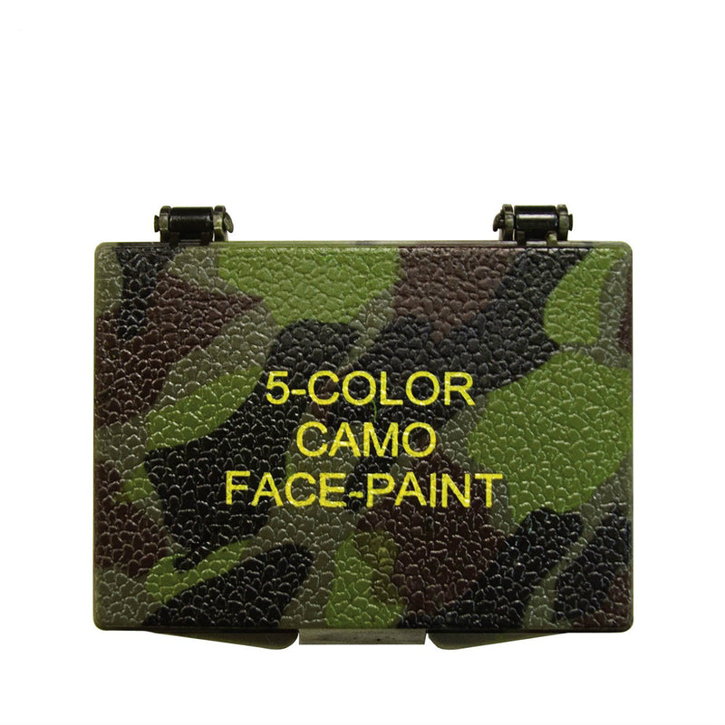 5 Color Camouflage Face Paint Compact - Indy Army Navy