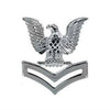 Navy Cap Device Petty Officer Second Class (E-5) No Shine