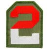 2nd Army Division Patch Full Color - Indy Army Navy