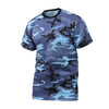 Sky Blue Camouflage T-Shirt - Indy Army Navy