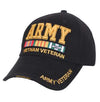 3D Embroidered Army Vietnam Veteran Hat Black