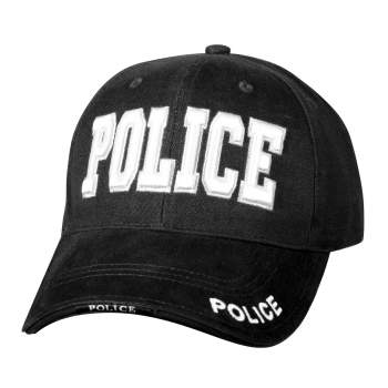 3D Embroidered Police Hat