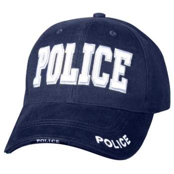 3D Embroidered Police Hat