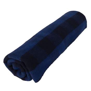 Plaid Wool Blanket 55% Wool