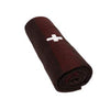 Swiss Wool Blanket Embroidered Cross 70% Wool