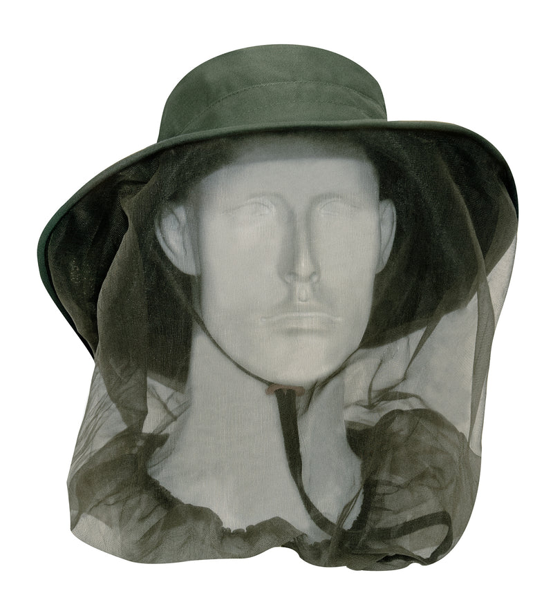 Adjustable Military Style Boonie Hat With Mosquito Netting