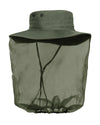 Adjustable Military Style Boonie Hat With Mosquito Netting