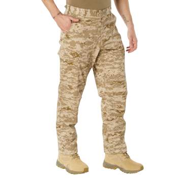 BDU Pants | Tactical Pants For Men | Desert Digital Camouflage