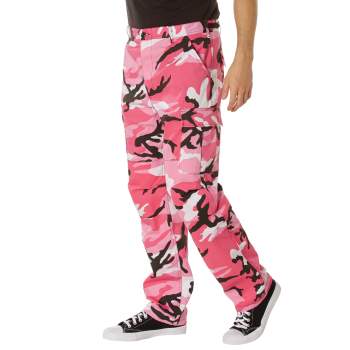 BDU Pants | Tactical Pants For Men | Pink Camouflage