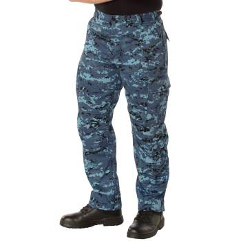 BDU Pants | Tactical Pants For Men | Sky Blue Digital Camouflage