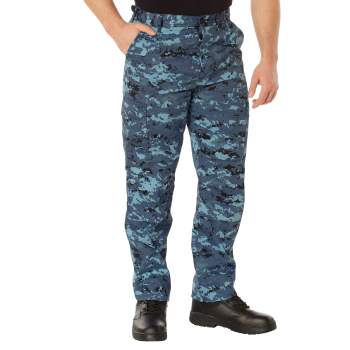 BDU Pants | Tactical Pants For Men | Sky Blue Digital Camouflage