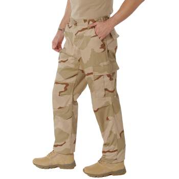 BDU Pants | Tactical Pants For Men | Tri Color Desert