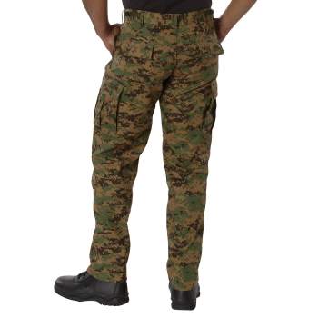 BDU Pants | Tactical Pants For Men | Woodland Digital Camouflage