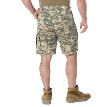 ACU Digital Camouflage BDU Shorts