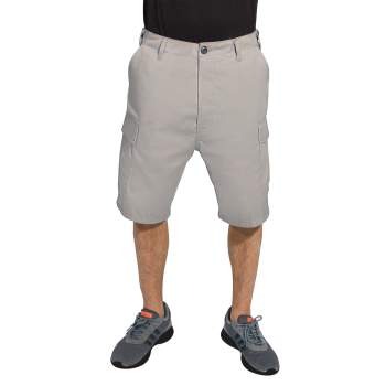 Grey BDU Shorts