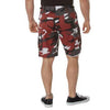 Red Camouflage BDU Shorts