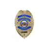 Deluxe Bail Enforcement Agent Badge Gold
