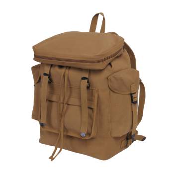Canvas European Style Rucksack Backpack