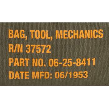 Canvas GI Style Zip Pocket Mechanics Tool Bag