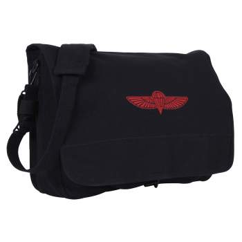 Canvas Israeli Paratrooper Messenger Shoulder Bag