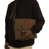 Canvas Medic Bag With Cross Messenger Shoulder Bag