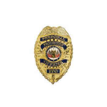 Deluxe Personal Protection Officer PPO Badge