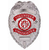 Deluxe Volunteer Firefighter Badge