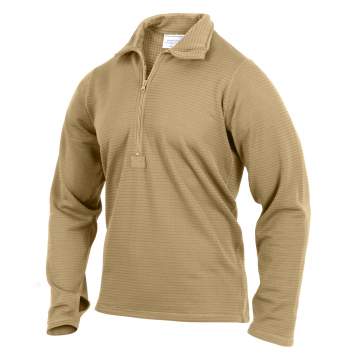 Military E.C.W.C.S. Generation III Mid Weight (Level 2) Zip Neck Shirt