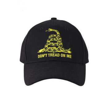 Embroidered Don't Tread On Met Hat Black