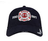 Embroidered Fire Dept Hat Navy Blue