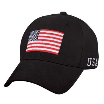 Embroidered US Flag Hat