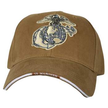 Embroidered Marine Eagle, Globe, & Anchor Hat - Army Navy Gear