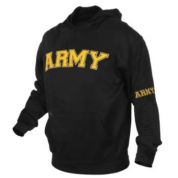 Embroidered Military Hoodie