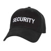 Embroidered Security Hat Black