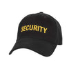 Embroidered Security Hat Black