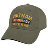 Embroidered Vintage Vietnam Veteran Hat Olive