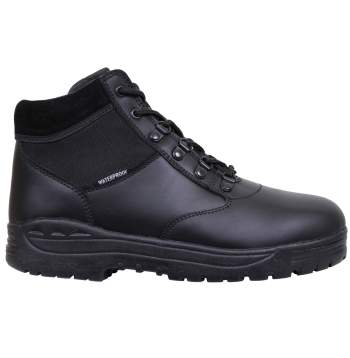 Forced Entry 6 Inch Waterproof Security Tactical Boot Black