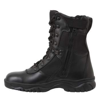 Forced Entry Side Zip 8" Tactical Boot Black