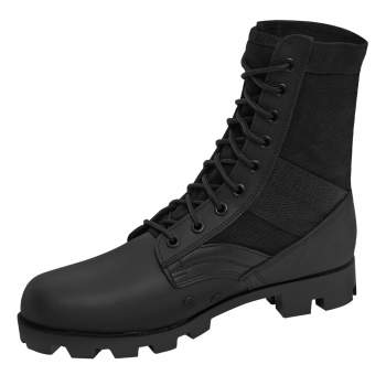 GI Type Steel Toe Jungle Boots Black