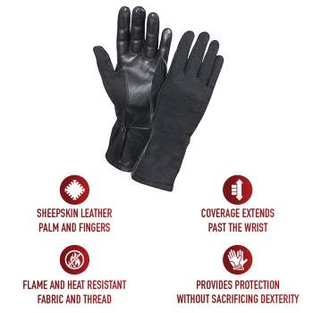 GI Style Fire Retardant Flight Gloves