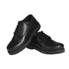 Leather Military Uniform Oxford Dress Shoe Black With Work Sole