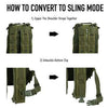 MOLLE Convertible Sling Backpack Medium Transport Pack