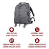 MOLLE Large Transport Tactical Backpack Pack