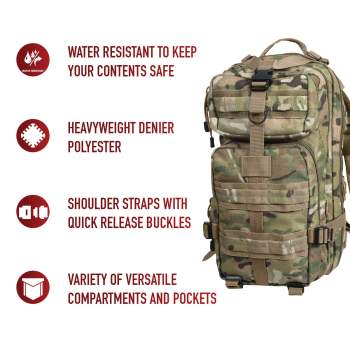 MOLLE Medium Transport Tactical Backpack Pack