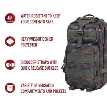 MOLLE Medium Transport Tactical Backpack Pack